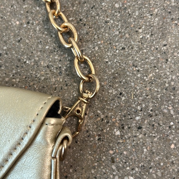 For your eyes only gold envelope evening wristlet purse - Picture 3 of 11